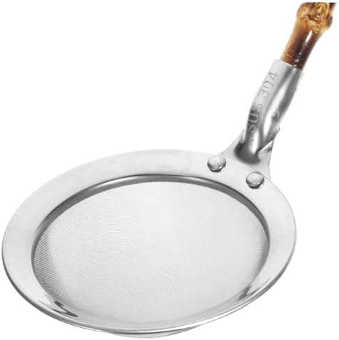 Luxshiny 304 Stainless Steel Slotted Spoon with Long Handle