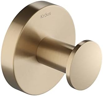 Kraus Elie Brushed Gold Robe Towel Hook