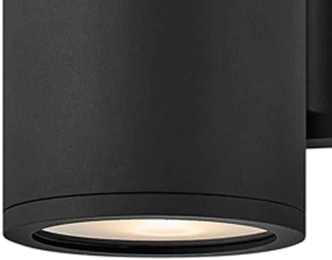 Hinkley Silo 13590BK-LL Black Wall Lantern with LED