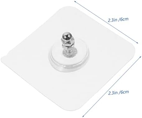 GLEAVI 20pcs2 Wall Hooks Adhesive Set for Clothes Towels