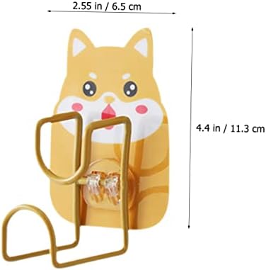 Cute Animal Wall Hooks Set for Bathroom Kitchen Study