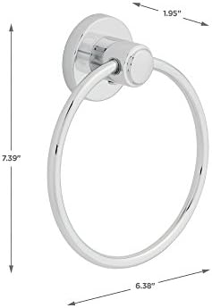 Franklin Brass 4016PC Tempra Towel Ring Polished Chrome 1