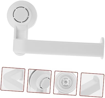 DIYEAH Wall Mounted Roll Paper Holder with Suction Cup 1