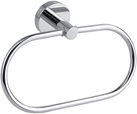 tesa SMOOZ Hand Towel Ring - No Drill Chrome Plated