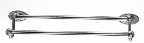 Top Knobs Bath Towel Rod with Oval Back Plate