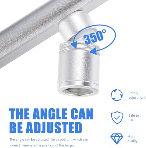 Balacoo LED Track Spotlight with 3 Rotatable Heads