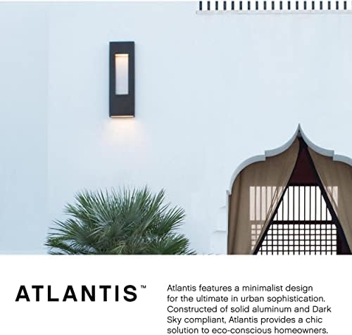 Hinkley Atlantis Wall Mount Outdoor Lantern - LED Bulbs Included