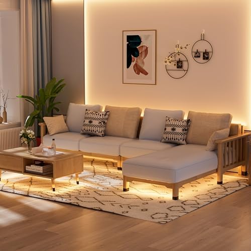 MIWISE CCT COB LED Strip Light 20ft Dimmable 2700K-6500K 1