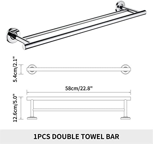 ANNBKA 232 Double Towel Bar Stainless Steel