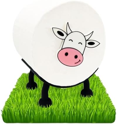 Cyni Lovely Cow Stackable Toilet Paper Holder