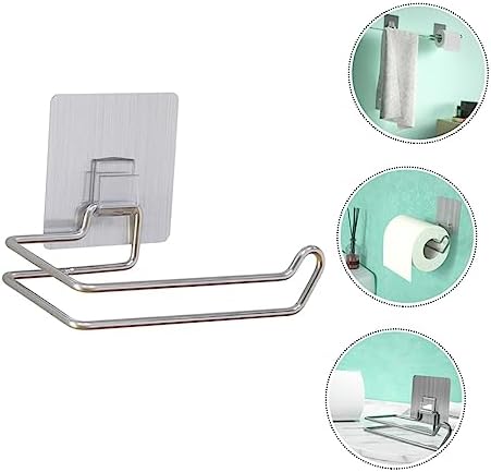 Alipis 1pc Wall Mounted Tissue Holder Stainless Steel Design