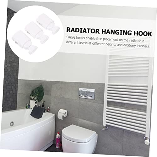 1set Plastic Radiator Hooks for Towel and Bathrobe Hangers