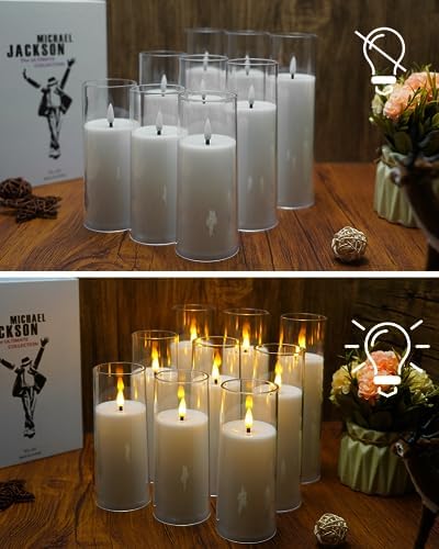 kakoya Flameless Candles Remote Control Pack of 9