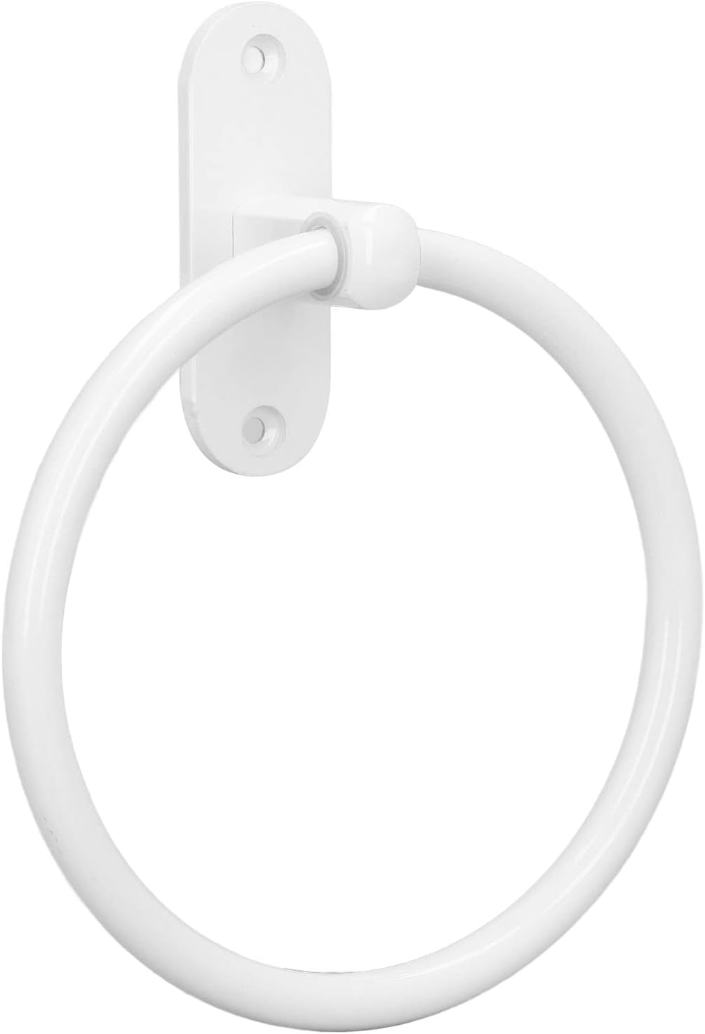 Diydeg Aluminum Alloy White Towel Holder