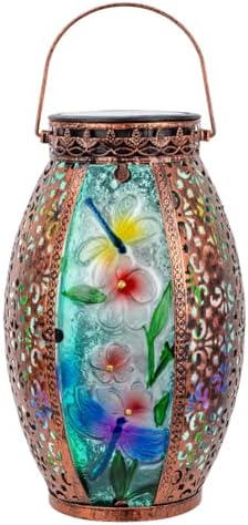 VEWOGARDEN Dragonfly Solar Lanterns for Outdoor Use