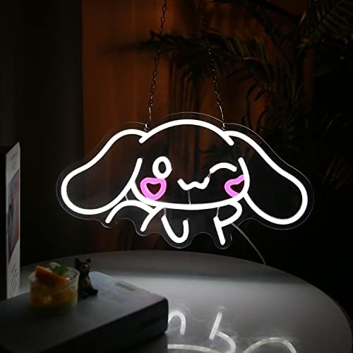 SHINEMYWAY Cinnamoroll Neon Sign USB Powered