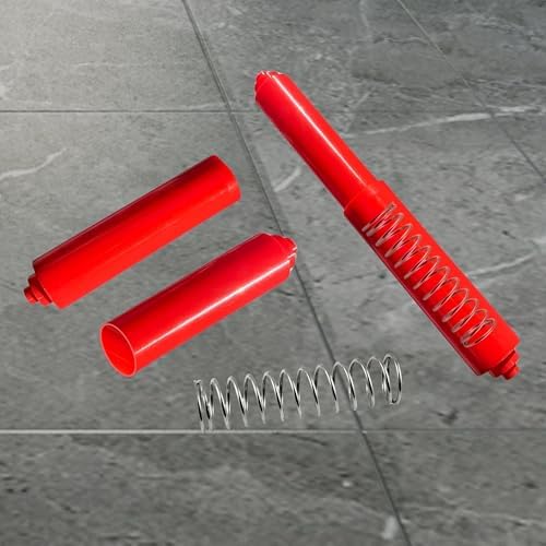 Red Toilet Paper Holder Spring Rod Replacement 7 Inch 1
