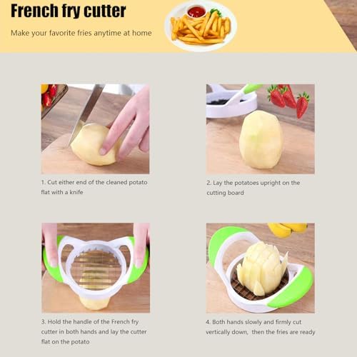 SOAZTAUM 3-Piece Crinkle Cutter Set with Brush