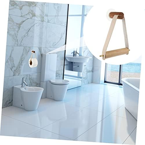 Holibanna Wall Mount Toilet Paper Holder Durable and Space-Saving Design