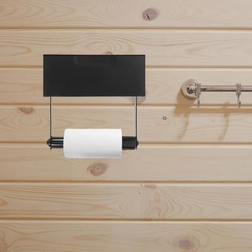 FOYTOKI 4pcs Plastic Toilet Paper Holder with Spring Load