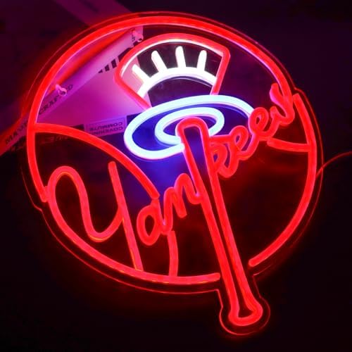 YANKEES Neon Signs Wall Decor LED 13145Inch