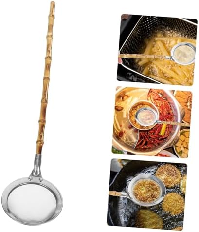 VINTORKY 304 Stainless Steel Slotted Spoon with Handle