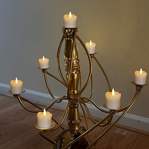 Homemory Flameless Votive Candles with Timer - Set of 6