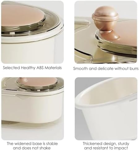 Fruit Cleaner Spinner with Lid and Brush 720-Degree Cleaning Durable ABS Material