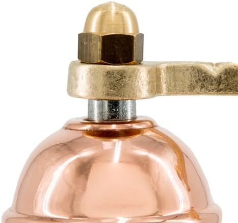 Alexander Home Greek Salt Mill 9 Inch Tall Copper