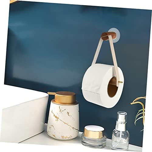 Holibanna Wall Mount Toilet Paper Holder Durable and Space-Saving Design