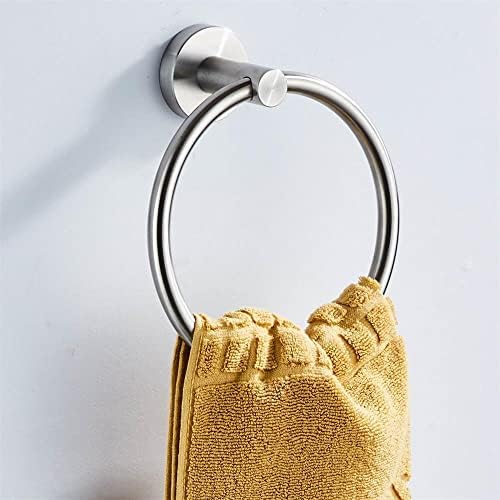 AOKQYA 6 Inch Diameter Stainless Steel Towel Ring