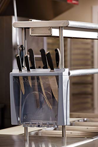 San Jamar Saf-T-Knife Station Gray 15x425 Inches