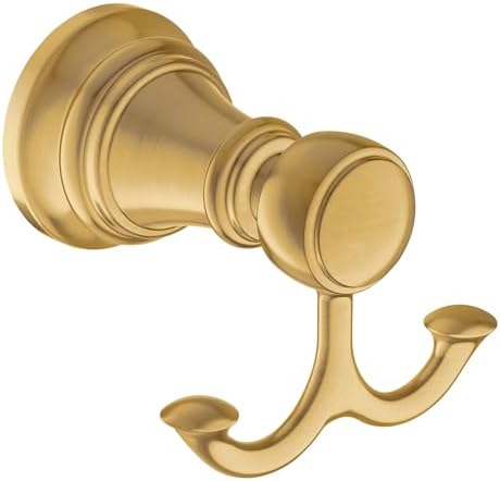 Moen YB8403BG Weymouth Robe Hook Brushed Gold