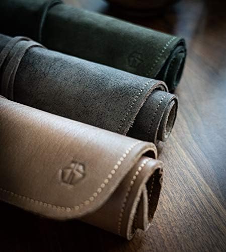 Angus Stoke Knife Roll Bag - 7 Slots for Up to 11 Knives