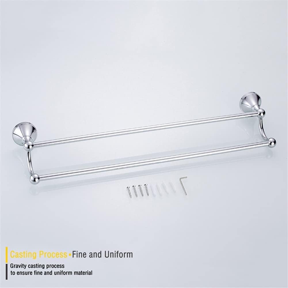 ANNBKA Gold Black Towel Bar for Bathroom