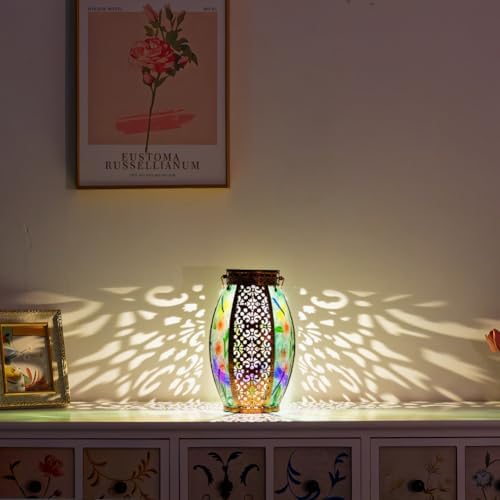 VEWOGARDEN Dragonfly Solar Lanterns for Outdoor Use