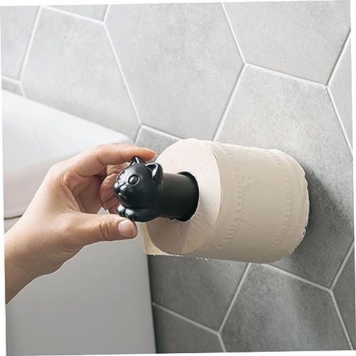 Balacoo Cute Cat Toilet Paper Holder Wall Mount