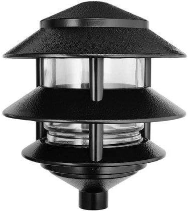 RAB Lighting LL322B 3 Tier Lawn Light Pack of 4