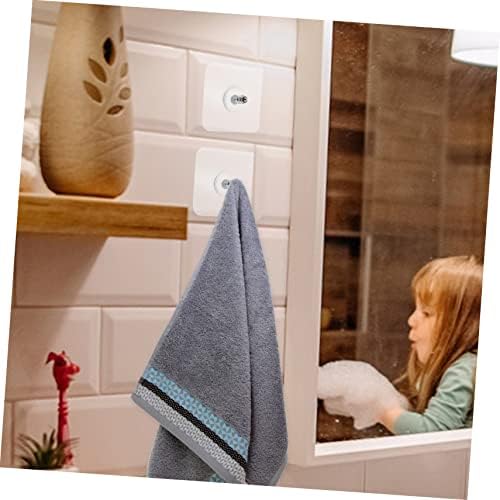 GLEAVI 20pcs2 Wall Hooks Adhesive Set for Clothes Towels