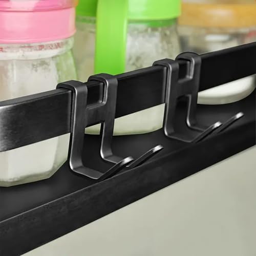 4 Multifunction Shower Caddy Hooks with Double Hook Design