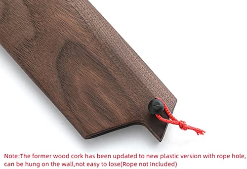 Aibote Black Walnut Wood Knife Sheath Magnetic Holder 106 Inch