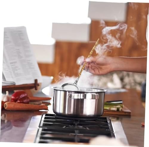 304 Stainless Steel Skimmer Spoon with Handle for Colander and Drainer