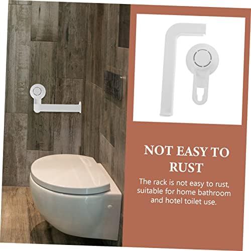 FIXOSHEE Wall Mounted Toilet Paper Holder Simple Stylish Design