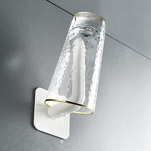 Goodliest Toilet Paper Holder Wall Mount Plastic Adhesive White
