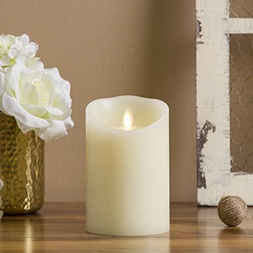 Luminara Flameless LED Ivory Pillar Candle 3 x 45 1