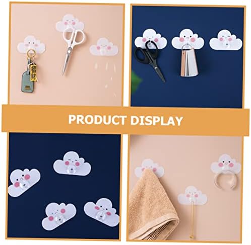 DECHOUS 12pcs Cloud Decor Hooks for Boys Girls Room
