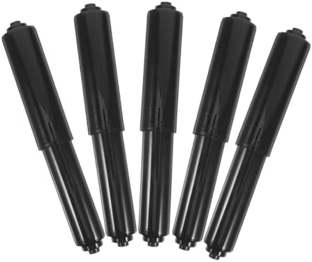 FONDOTIN 5pcs Adjustable Toilet Paper Holder Rods