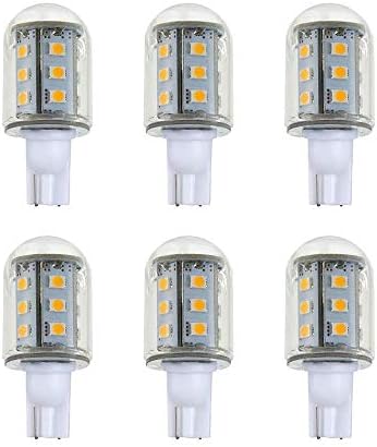 Makergroup T5 T10 LED Bulb 2Watt Cool White 6000K 6pcs