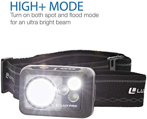 LUXPRO Waterproof LED Headlamp 355 Lumens LP735 1