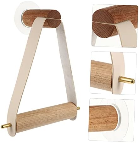 Holibanna Wall Mount Toilet Paper Holder Durable and Space-Saving Design